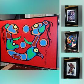 MaxSold Auction: This online auction features Norval Morrisseau Originals, David Morrisseau Original, Don Chase Original Prints, Toronto Maple Leaf's Team Photo and More!